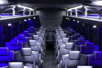 Lowell Charter Bus Interior