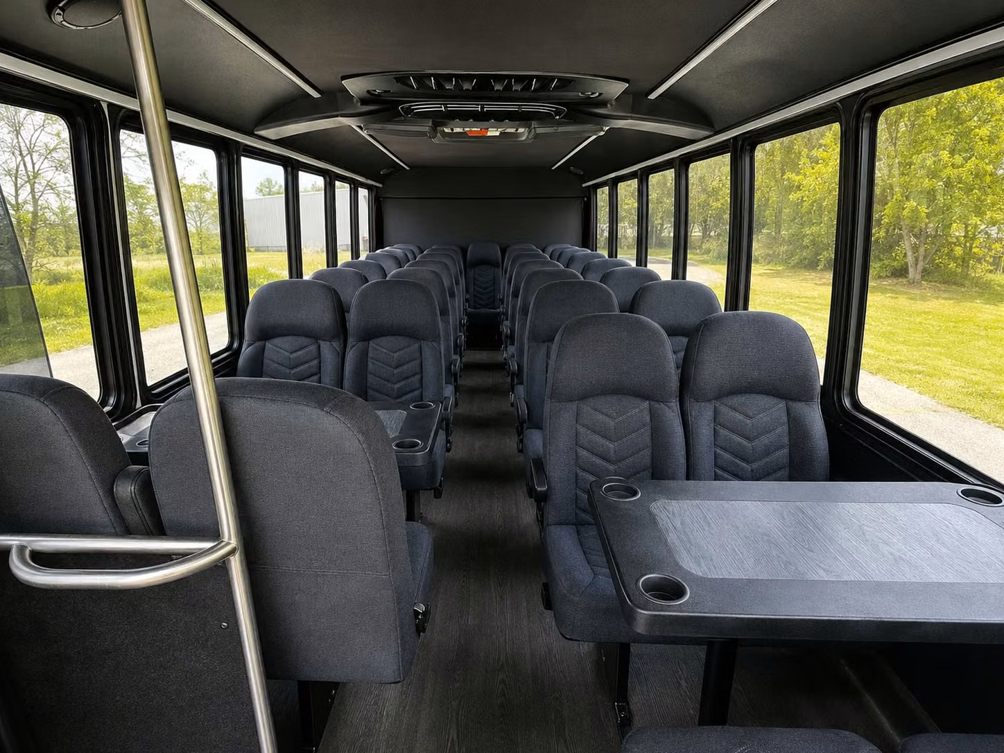 20 passenger minibus inside