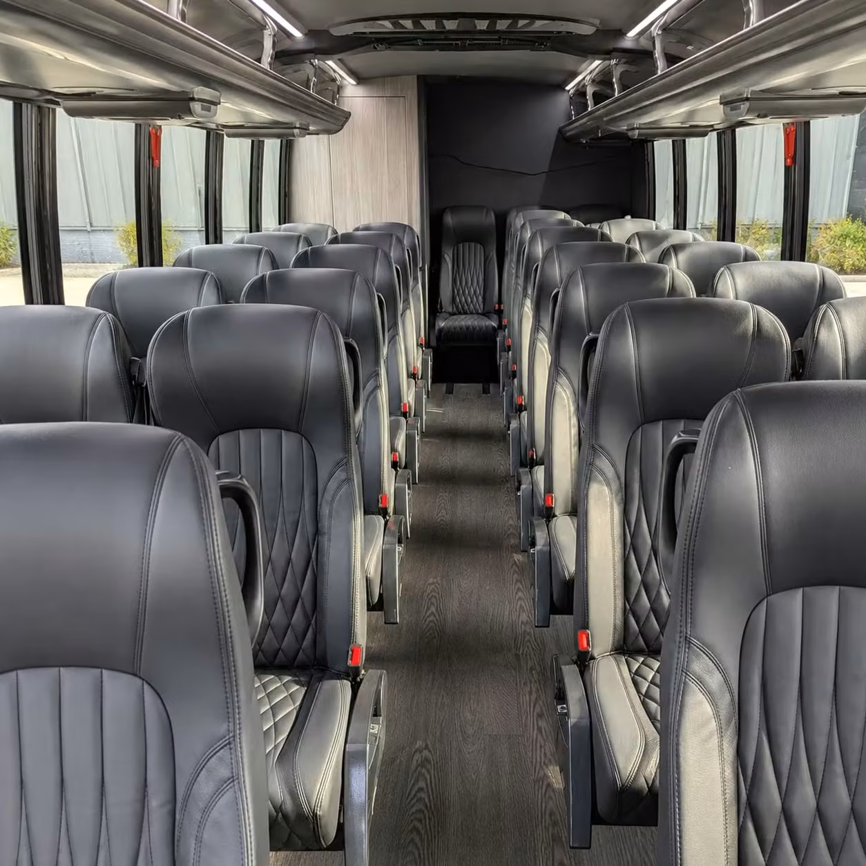 25 passenger minibus inside