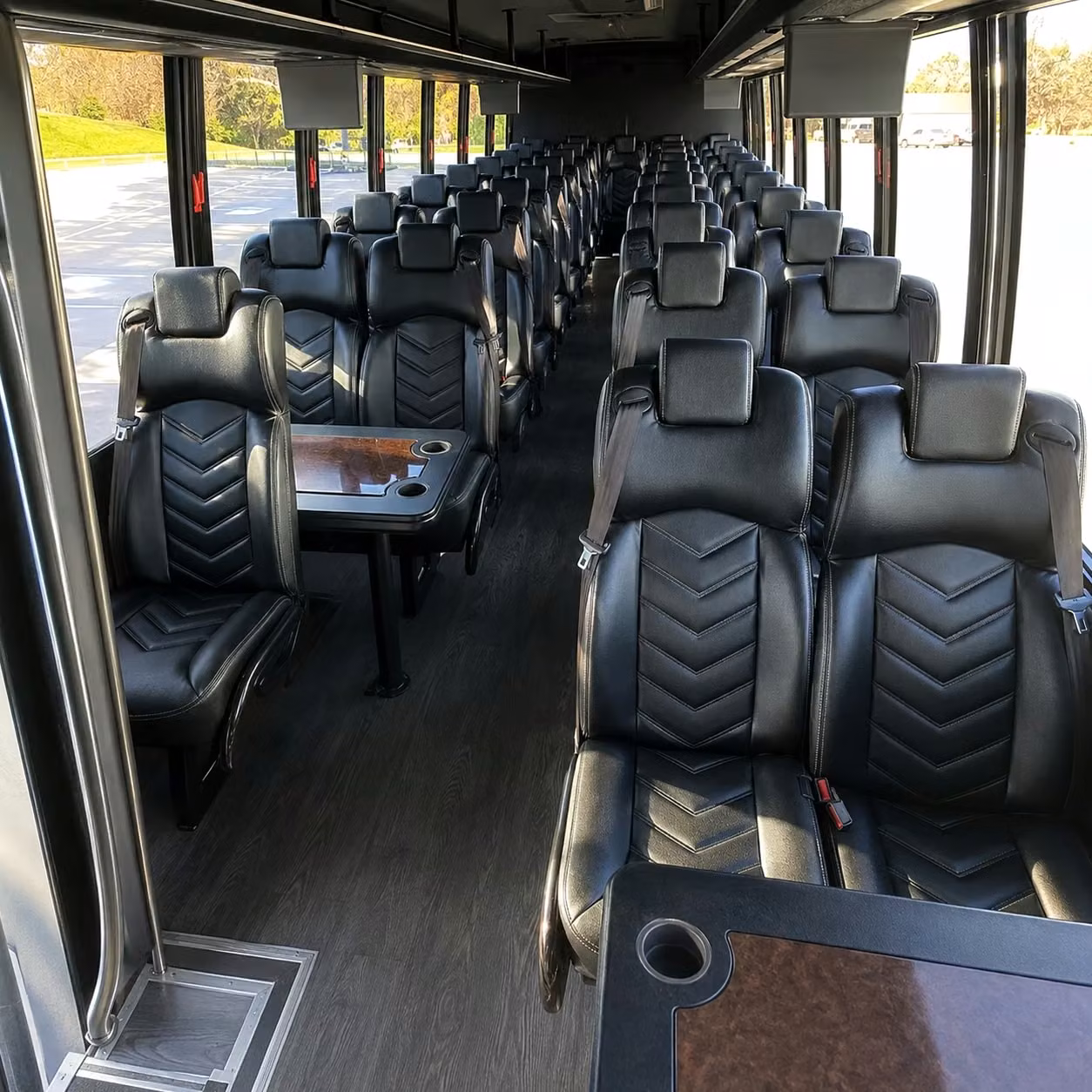 30 passenger minibus interior
