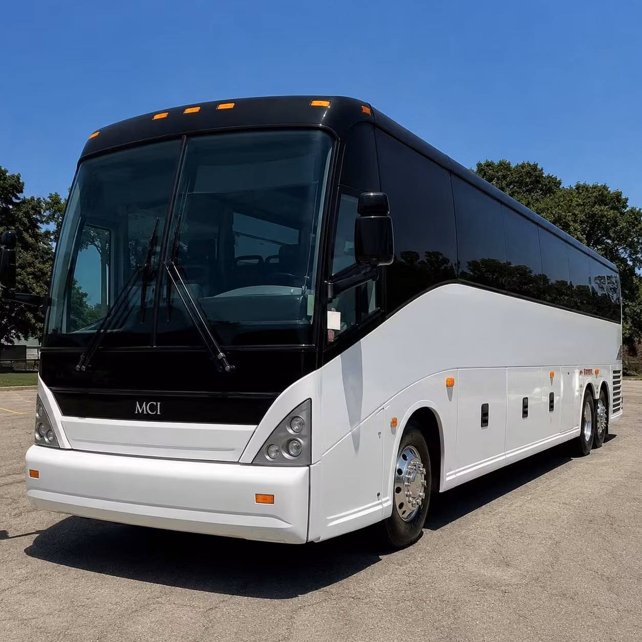 56 passenger charter bus