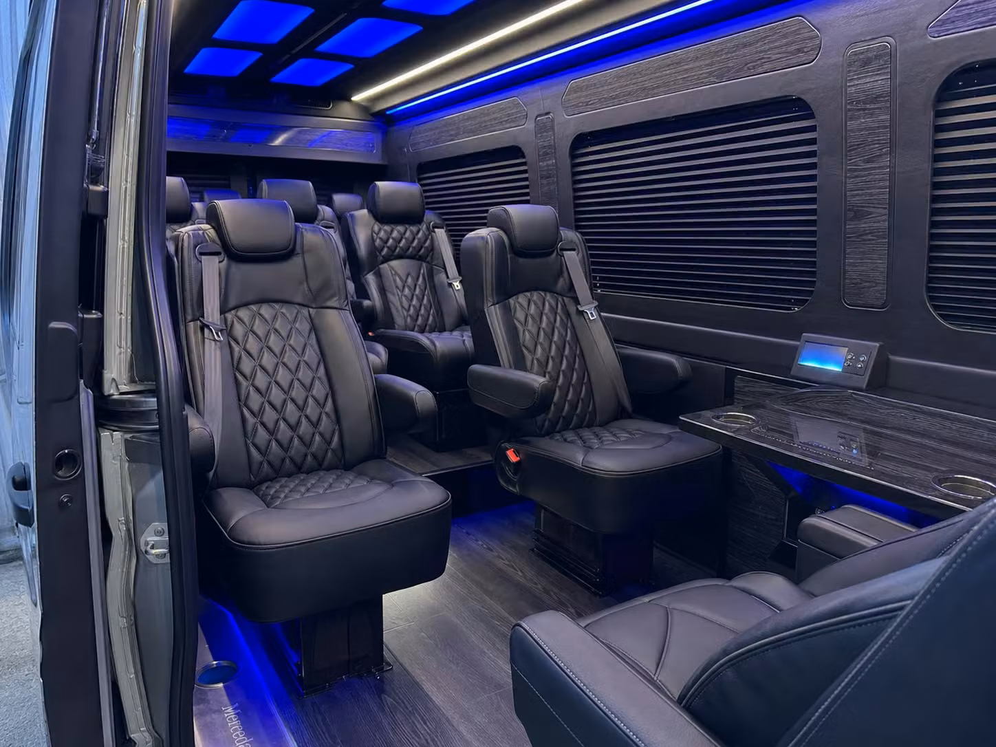 sprinter van transportation for groups and events across lowell