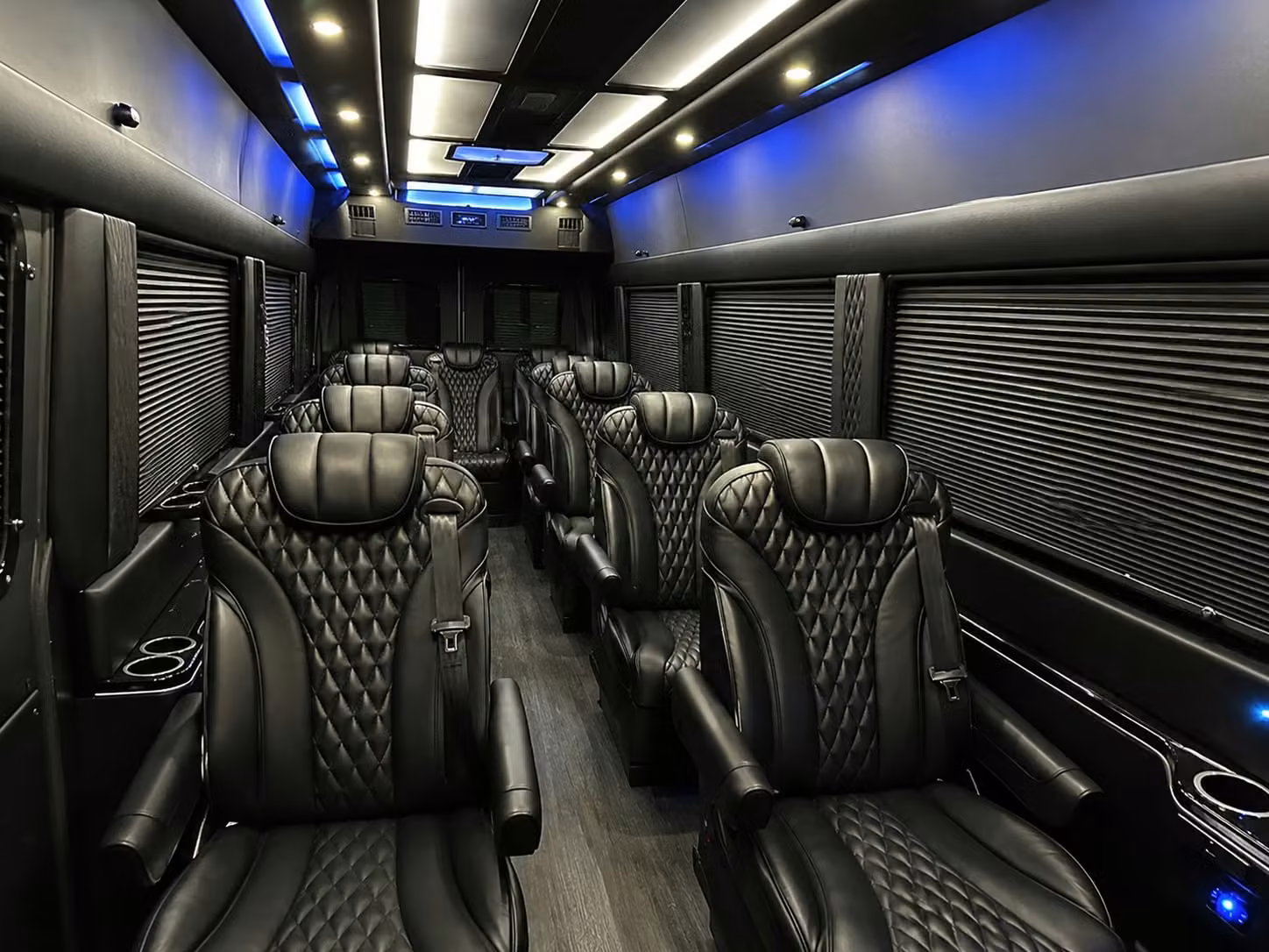 sprinter van with driver interior